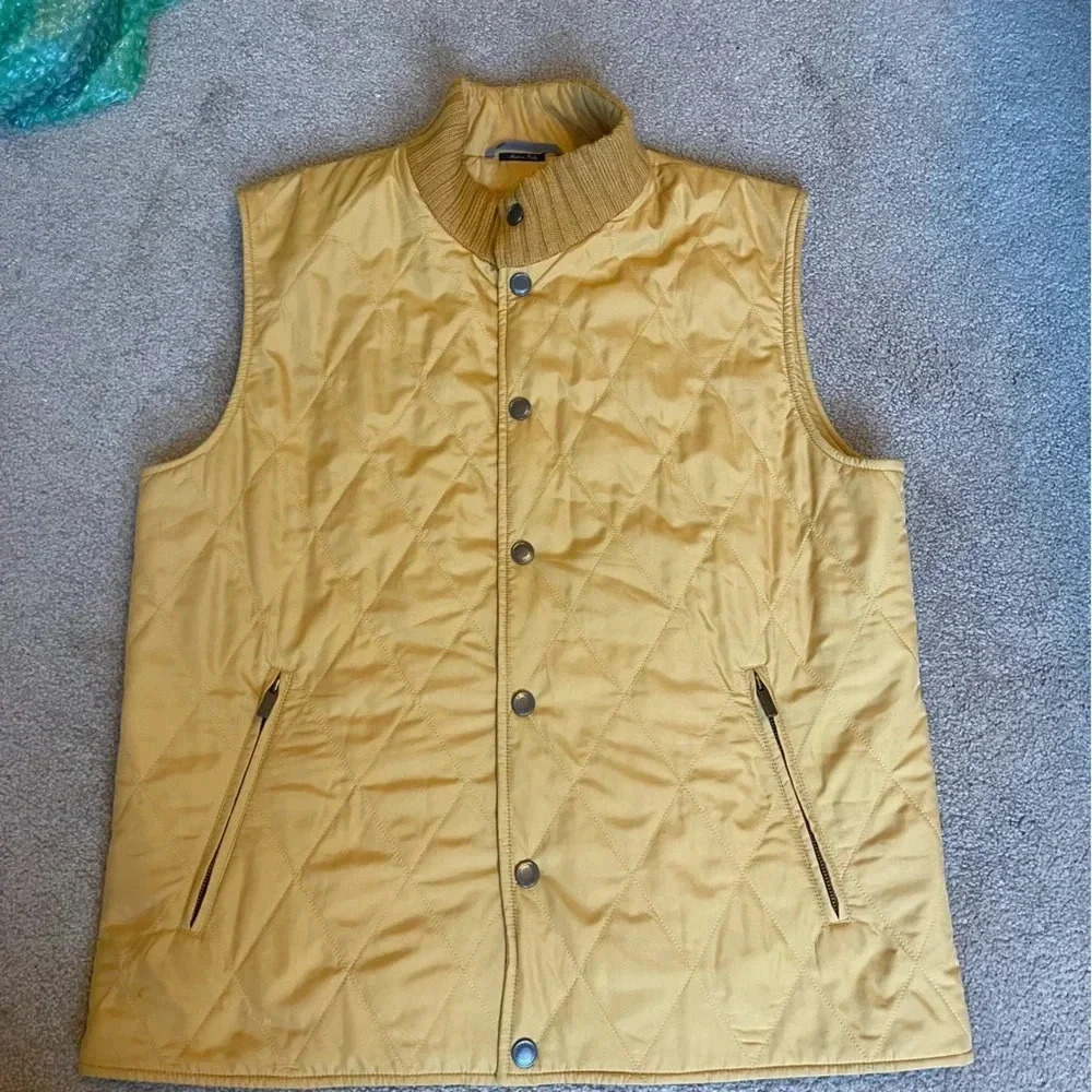 Paul and Shark Yellow Vest size Large